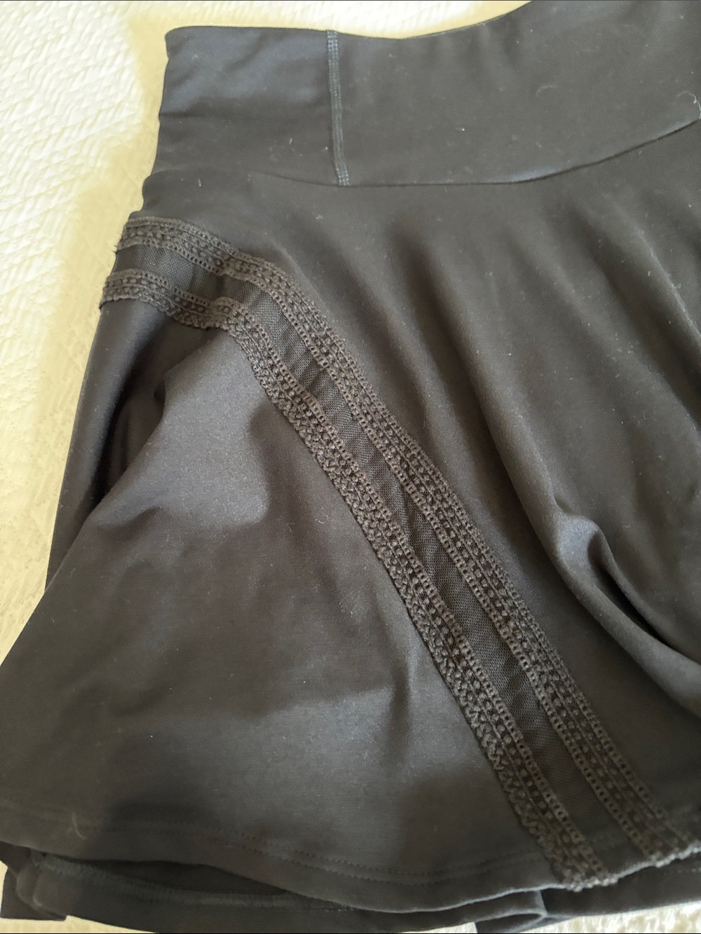 Free People black skort - Picture 2 of 6
